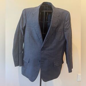 Vintage Brooke’s Brothers Navy 2 Button Notch Lapel Blazer Sport Coat 44R